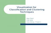 Visualization for  Classification and Clustering Techniques