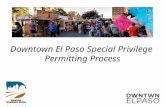 Downtown El Paso Special Privilege  Permitting Process