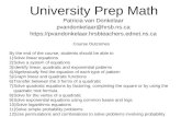 University Prep Math