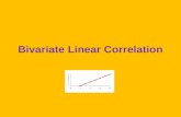 Bivariate Linear Correlation