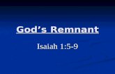 God’s  Remnant