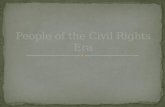 People of the Civil Rights Era
