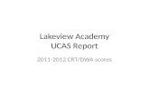 Lakeview Academy UCAS Report