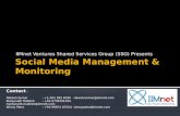 Social Media  Management &  Monitoring