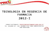 TECNOLOGIA EN REGENCIA DE FARMACIA 2012-I CORREO ELECTRONICO:  PROYECTODESERCION@UNILLANOS.EDU.CO