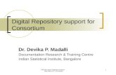 Digital Repository support for Consortium