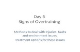 Day 5  Signs of Overtraining