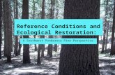 Reference Conditions and Ecological Restoration: