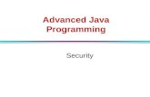 Advanced Java  Programming