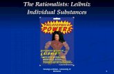 The Rationalists: Leibniz Individual Substances