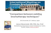 “ Comparison between existing brachytherapy techniques”