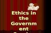 Ethics in the Government Service