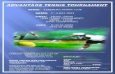 ADVANTAGE TENNIS TOURNAMENT