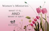 Women’s Ministries