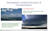 Atmospheric Vertical Structure & Thunderstorms