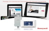 Prestige 2.0 Commercial Thermostat with Internet Connectivity