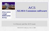 ACS ALMA Common software