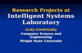 Research Projects at  Intelligent Systems Laboratory