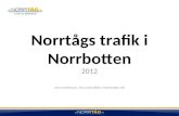 Norrtågs trafik i Norrbotten