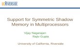 Support for Symmetric Shadow Memory in Multiprocessors
