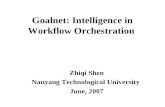 Goalnet: Intelligence in Workflow Orchestration
