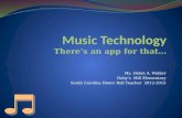 Music  Technology There’s an app for that…