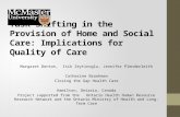 Task Shifting in the Provision of Home and Social Care: Implications for Quality of Care