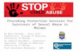 Providing Protection Services for Survivors of Sexual Abuse in Malawi