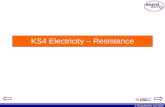 KS4 Electricity – Resistance