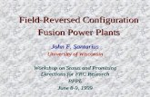 Field-Reversed Configuration Fusion Power Plants