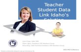 Teacher Student Data Link Idaho’s Solution