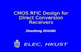 CMOS RFIC Design for Direct Conversion Receivers