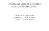 Practical object oriented design techniques