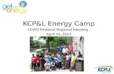 KCP&L Energy Camp CEWD Midwest Regional Meeting   April 16, 2013