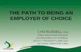 THE PATH TO BEING AN EMPLOYER OF CHOICE