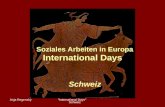 „ Soziales Arbeiten in Europa International Days