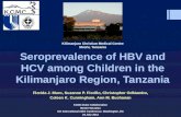 Seroprevalence  of HBV and HCV among Children in the Kilimanjaro Region, Tanzania