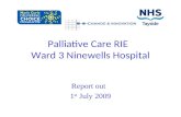 Palliative Care RIE   Ward 3 Ninewells Hospital