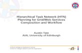 Hierarchical Task Network (HTN) Planning for Grid/Web Services Composition and Workflow