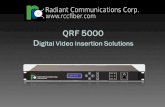QRF 5000 D igital Video Insertion Solutions