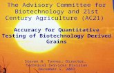 The Advisory Committee for Biotechnology and 21st Century Agriculture (AC21)