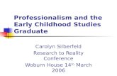 Professionalism and the Early Childhood Studies Graduate