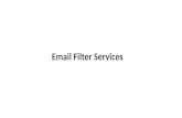 Email Filter Services