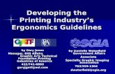 Developing the  Printing Industry ’ s  Ergonomics Guidelines