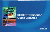 SCHOTT Nexterion Glass Cleaning