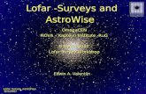 Lofar -Surveys and AstroWise