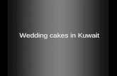 Wedding cakes in Kuwait
