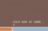 Cold War at Home -3