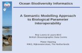 A Semantic Modelling Approach to Biological Parameter Interoperability