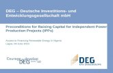 DEG – Deutsche Investitions- und Entwicklungsgesellschaft mbH